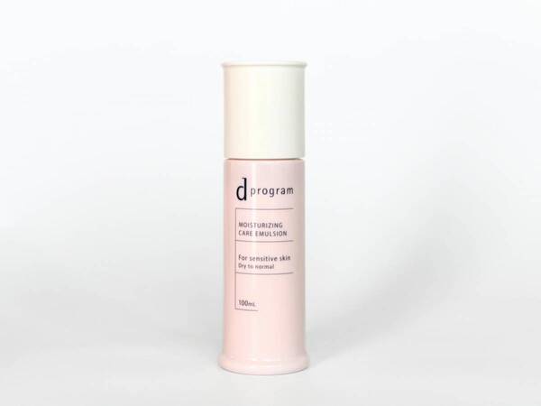 “美肌菌育成”で敏感肌からトラブル知らずのヘルシースキンへ。dプログラムの乳液「モイストケア エマルジョン」が手応えあり
