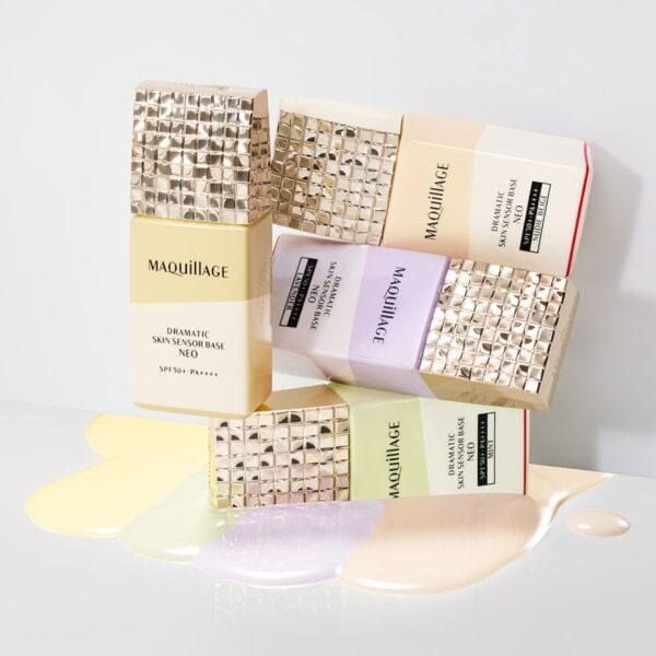 マキアージュ、最強くずれ防止下地に自然なトーンアップを叶える限定色「バターイエロー」が登場