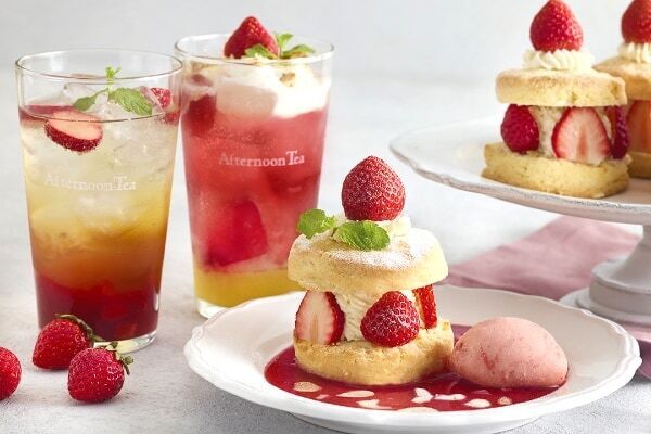 【Afternoon Tea】苺が3倍のスペシャル企画も!?　苺づくしの冬限定スイーツ＆ティー新発売