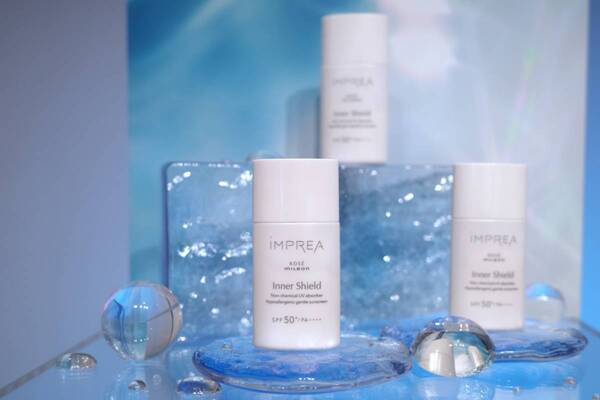美容室専売コスメ「インプレア」から2026年春新作スキンケアが登場。透明感を引き出す化粧液、美容液、UVを発売