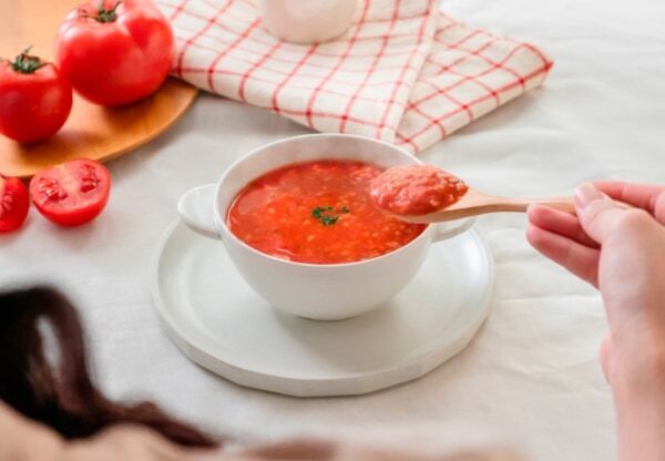 FUJIMI パーソナライズプロテインからトマト2個分のリコピンなど美容成分が入った“食べる”スープが登場