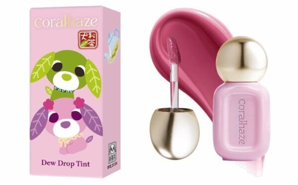 韓国コスメ「Coralhaze」より、「お茶犬」着想の限定リップが誕生！