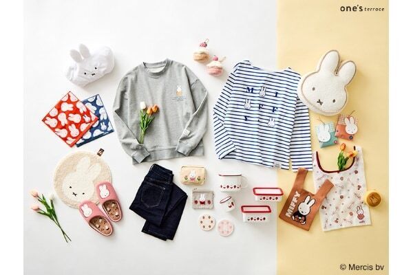 「ミッフィー」グッズが大集合！　ワンズテラス、春にピッタリなミッフィーグッズを集めたイベントを全国店舗で開催