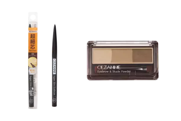 セザンヌの人気ニュアンス眉マスカラに抜け感のある定番ブラウンが仲間入り！　ノーズシャドウにも使える3色アイブロウパウダーには新色が登場
