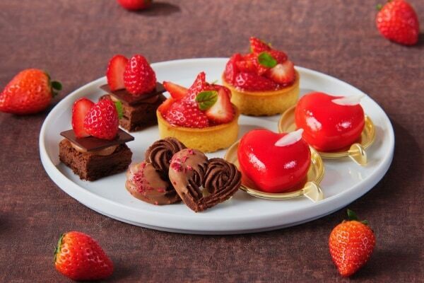 ハーゲンダッツコラボのスイーツがかわいい♡　ベストブライダル、横浜・大宮の2店舗でいちご＆チョコレートの期間限定アフタヌーンティーを開催