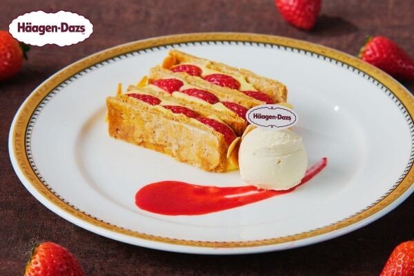 ハーゲンダッツコラボのスイーツがかわいい♡　ベストブライダル、横浜・大宮の2店舗でいちご＆チョコレートの期間限定アフタヌーンティーを開催