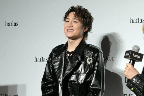 IMP. メンバーのメイクのこだわりは？　HARIAS新CM発表会で新TVCM撮影秘話も披露