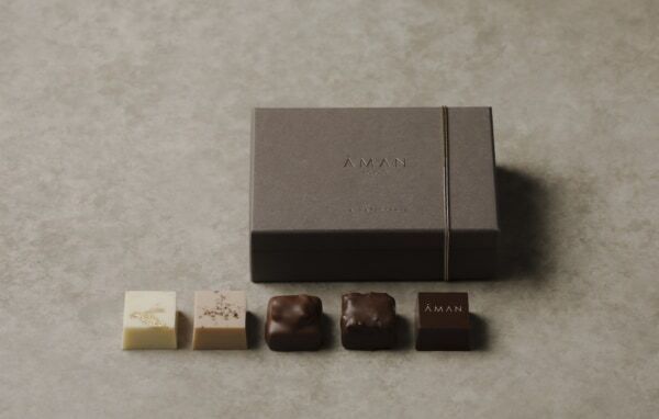 アマン東京のバレンタインデーは？ 大人向けのシックなチョコレートが勢ぞろい