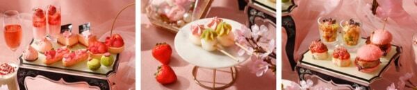 桜シーズン限定の味わい。表参道で「桜×いちご お花見アフタヌーンティー」を満喫