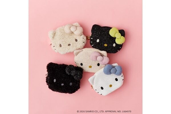 ふわもこ＆キラキラ素材。OPAQUE.CLIPとハローキティのコラボアイテムが新登場