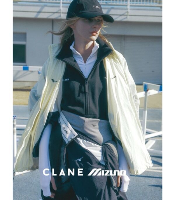 【CLANE × MIZUNO】 初コラボレーションアイテムの発売が決定！　トラックアイテムやアクティブウエア、アクセサリーまで全12アイテム