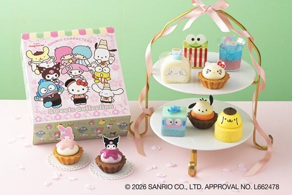 ときめきが止まらない……！　銀座コージーコーナー×サンリオのコラボケーキが登場