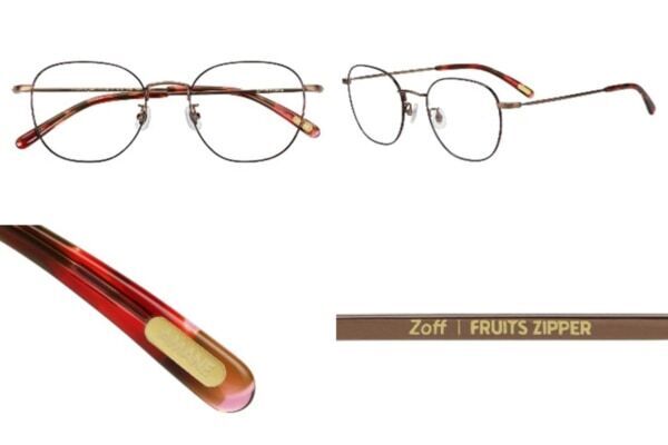 Zoff×FRUITS ZIPPERのコラボアイウェアコレクションを発売！　メンバーカラーのメガネも登場