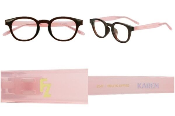 Zoff×FRUITS ZIPPERのコラボアイウェアコレクションを発売！　メンバーカラーのメガネも登場