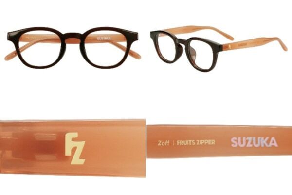 Zoff×FRUITS ZIPPERのコラボアイウェアコレクションを発売！　メンバーカラーのメガネも登場