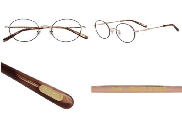 Zoff×FRUITS ZIPPERのコラボアイウェアコレクションを発売！　メンバーカラーのメガネも登場