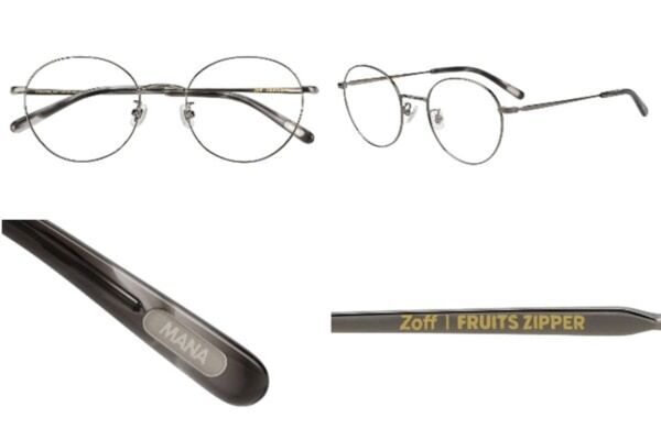 Zoff×FRUITS ZIPPERのコラボアイウェアコレクションを発売！　メンバーカラーのメガネも登場