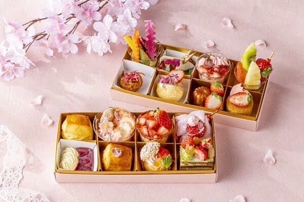 春の味覚を楽しむ。ストリングスホテル東京に贅沢な「桜いちごセレクション アフタヌーンティー」が登場