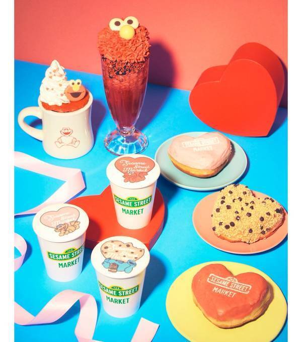 ポップでかわいい世界に心ときめく。【セサミストリートマーケット】バレンタインコレクションを発売