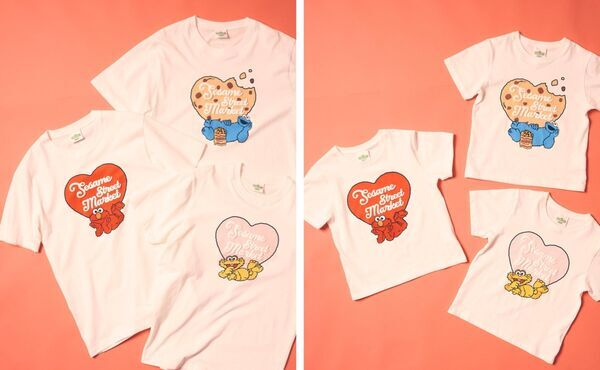 ポップでかわいい世界に心ときめく。【セサミストリートマーケット】バレンタインコレクションを発売