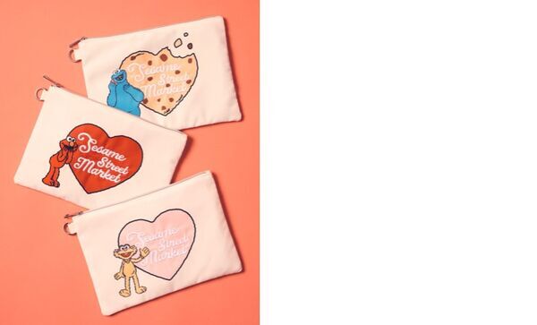 ポップでかわいい世界に心ときめく。【セサミストリートマーケット】バレンタインコレクションを発売