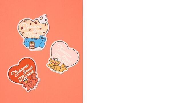 ポップでかわいい世界に心ときめく。【セサミストリートマーケット】バレンタインコレクションを発売