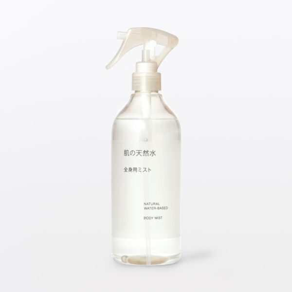 逆さでも使えて便利！　無印良品、全身に使用できる保湿化粧水「肌の天然水 全身用ミスト」新発売