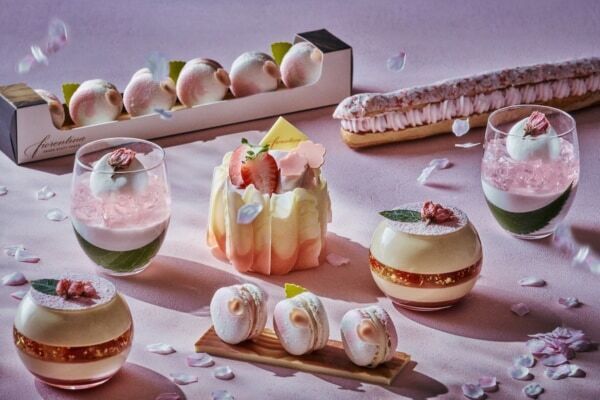 華やかな桜スイーツがずらり。グランド ハイアット 東京「桜スイーツ&ブレッド セレクション」を期間限定販売