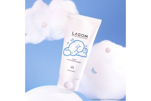 かわいいシナモロールにきゅん。LAGOMから限定コラボデザインの洗顔料が登場