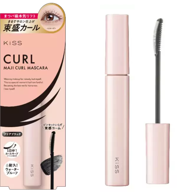 ピンセット不要で本格的な束感を叶える！　「キス マジカールマスカラ」登場