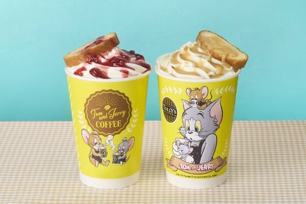 タリーズコーヒーが「トムとジェリー」とコラボ！　限定メニューや限定グッズが登場