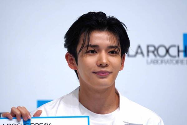 長尾謙杜がラ ロッシュ ポゼのトーンアップUV アンバサダーに就任！　おすすめの美容習慣を明かす