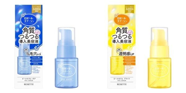 角質つるつる、メイクのりUP！　ロゼットゴマージュ、ピールマスク＆ピールセラムが新登場