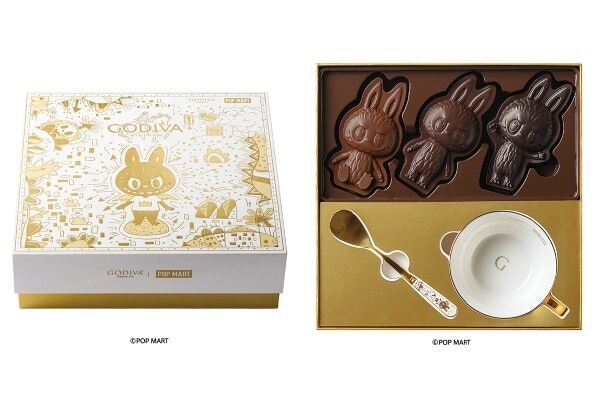 ゴディバがLABUBUとコラボ！ オリジナルパッケージのコレクションを発売
