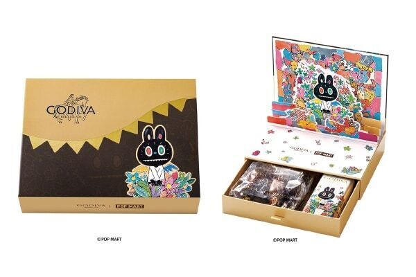 ゴディバがLABUBUとコラボ！ オリジナルパッケージのコレクションを発売