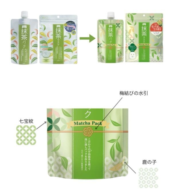 毛穴汚れを落として、キメを整える。ワコードメイドから宇治抹茶パック＆マスク新発売！