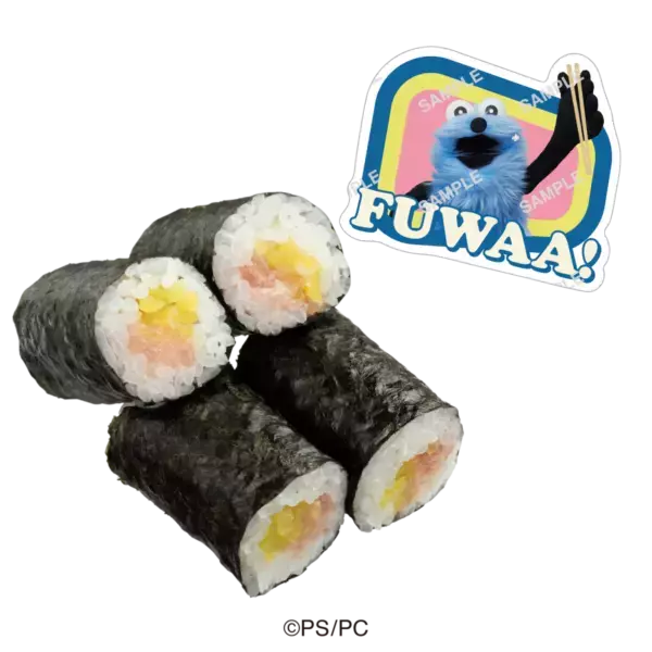 回転すしスシロー×パペットスンスン。限定グッズ付きメニューなど登場！