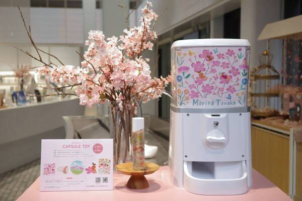 表参道で、一足先に春気分。オルビス体験特化型施設『SKINCARE LOUNGE BY ORBIS』が桜×アートイベントを期間限定開催中