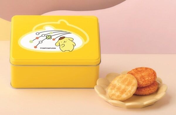 缶がかわいすぎる。もち吉から「あられクランチチョコいちご味 ハローキティ 缶」が新登場！