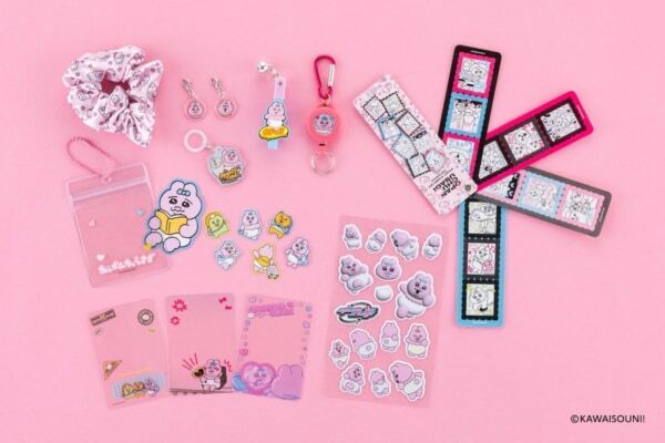 人気キャラ「おぱんちゅうさぎ」のオリジナル雑貨、100円ショップにて発売！