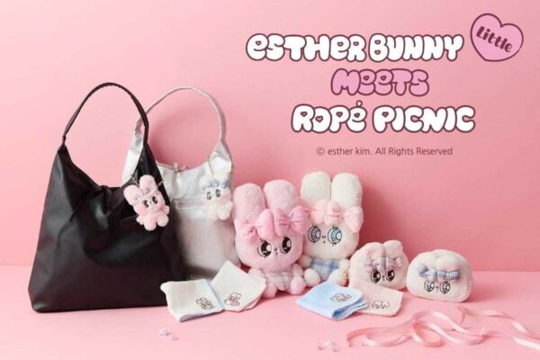 全部ほしい。ROPE’ PICNICが韓国発の人気キャラ「エスターバニー リトル」と初コラボ