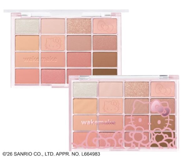 ハローキティとコラボ！　「wakemake」に大人かわいい限定コラボコスメが登場