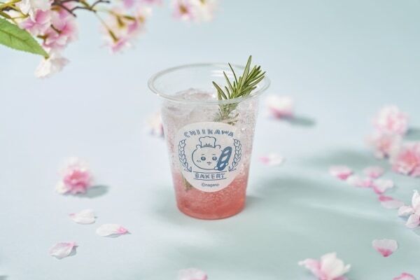ちいかわの紅茶缶も登場！　ちいかわベーカリーから “さくら”がコンセプトのパンやドリンクが期間限定で発売中