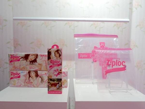 春のギフトシーンに大活躍！　ピンク×リボンの世界感に浸る『BEAMS COUTURE ×Ziploc』のポップアップに行ってきた