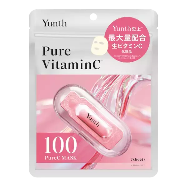 ブランド史上最大量！　Yunthから“生”美容液シートマスク「Pure Mask」シリーズ誕生