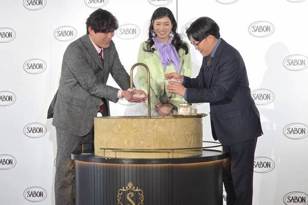 アンミカのポジティブワードとSABON「ホワイトティーの香り」にオズワルドも大感動！