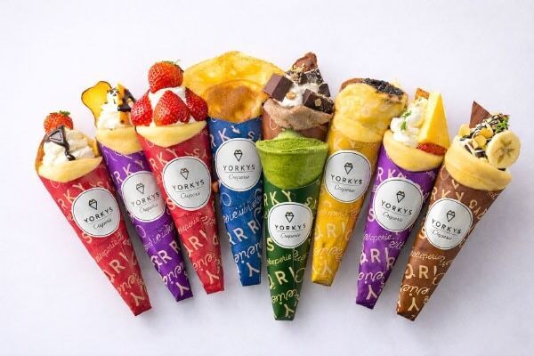 名古屋にクレープ＆生ドーナツの専門店「YORKYS Creperie / PIECE OF BAKE」がオープン
