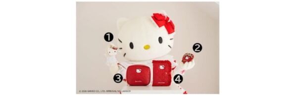 いちごがテーマのアイテム付き。「ハローキティ × Maison de FLEUR」初のブランドムックが登場！