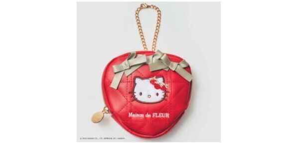 いちごがテーマのアイテム付き。「ハローキティ × Maison de FLEUR」初のブランドムックが登場！