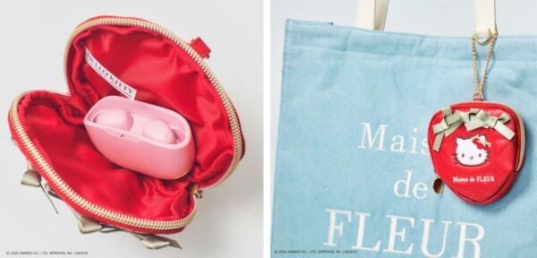 いちごがテーマのアイテム付き。「ハローキティ × Maison de FLEUR」初のブランドムックが登場！